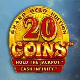 20 Coins Grand Gold Edition online game logo by Wazdan on slotspalaces.com