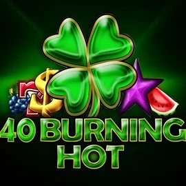 40 Burning Hot slot visual from Amusnet Interactive available on slotspalaces.com