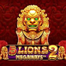 5 Lions Megaways 2 logo by Pragmatic Play at SlotsPalace Casino