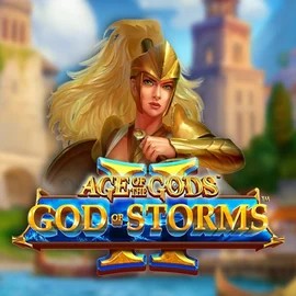 Age Of The Gods: God Of Storms 2 game by Playtech – logo hosted on SlotsPalace Casino