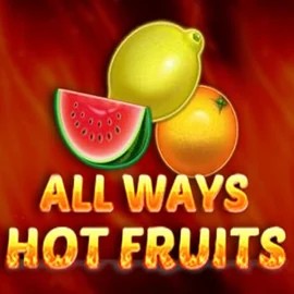All Ways Hot Fruits slot logo by Amatic Industries at SlotsPalace Casino