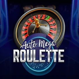Auto Mega Roulette slot icon by Pragmatic Play, available at SlotsPalace Casino
