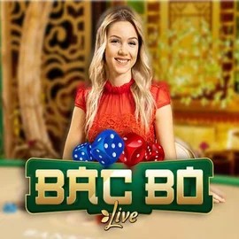Bac Bo online game logo by Evolution on slotspalaces.com