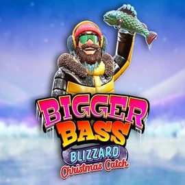 Official Slots logo: Bigger Bass Blizzard Christmas Catch by Pragmatic Play at SlotsPalace Casino