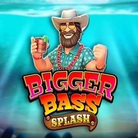 Bigger Bass Splash game by Pragmatic Play – logo hosted on SlotsPalace Casino
