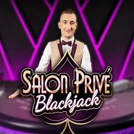 Blackjack Salon Privé logo by Ezugi SlotsPalace Casino
