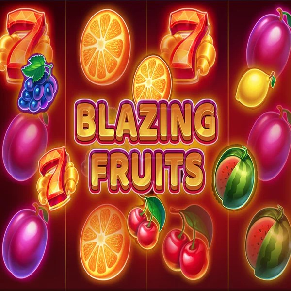 Blazing Fruits by Inbet Games, showcased at slotspalaces.com – game logo