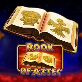 Book of Aztec game by Amatic Industries – logo hosted on SlotsPalace Casino