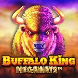 Buffalo King Megaways logo by Pragmatic Play at SlotsPalace Casino