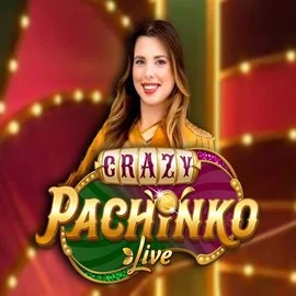 Official Live Casino logo: Crazy Pachinko by Evolution at SlotsPalace Casino