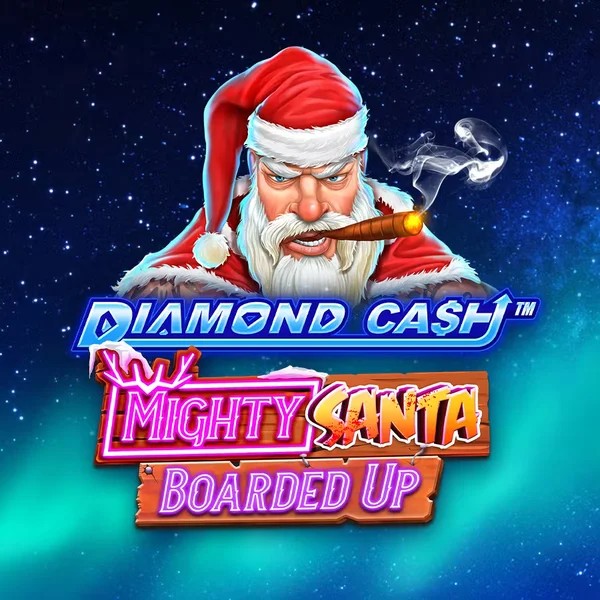 Diamond Cash Mighty Santa Boarded Up online slot from Greentube – play at slotspalaces.com
