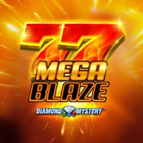 Diamond Mystery Mega Blaze slot visual from Greentube available on slotspalaces.com
