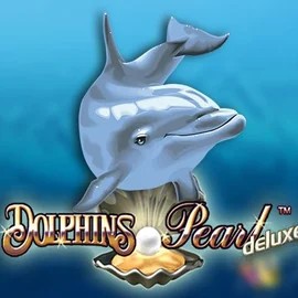 Dolphins Pearl Deluxe by Novomatic, showcased at slotspalaces.com – game logo