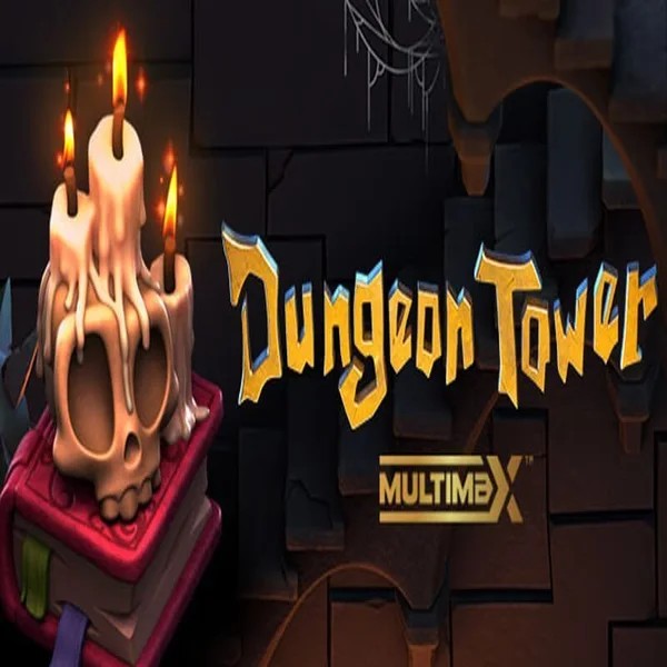 Dungeon Tower game by Peter & Sons – logo hosted on SlotsPalace Casino