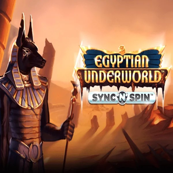 Egyptian Underworld by Greentube, showcased at slotspalaces.com – game logo