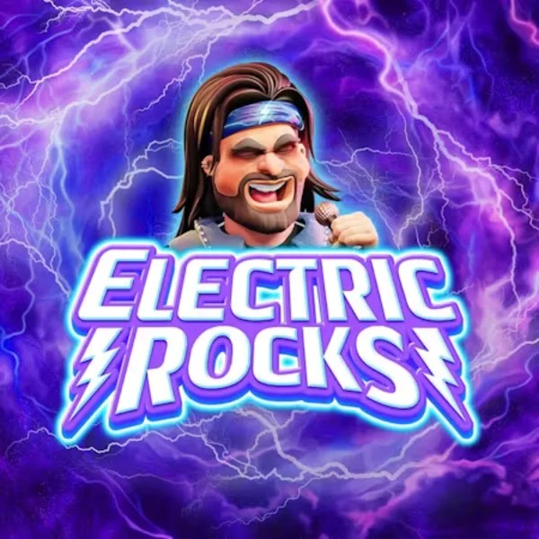 Electric Rocks slot visual from Inspired Gaming available on slotspalaces.com