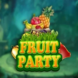 Fruit Party slot logo by Top Trend Gaming at SlotsPalace Casino