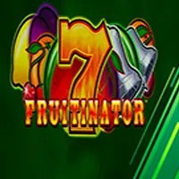 Fruitinator Jackpot King online game logo by Blueprint Gaming on slotspalaces.com