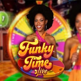 Live Casino logo of Funky Time from Evolution at SlotsPalace Casino