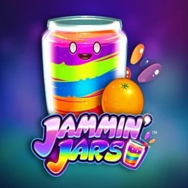 Jammin Jars slot logo by Push Gaming at SlotsPalace Casino