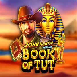 John Hunter and the Book of Tut by Pragmatic Play, showcased at slotspalaces.com – game logo