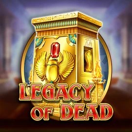 Legacy of Dead logo by Play’n GO at SlotsPalace Casino