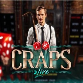 Live Craps logo – Live Casino by Evolution at SlotsPalace Casino