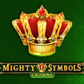 Mighty Symbols Crowns by Wazdan, showcased at slotspalaces.com – game logo