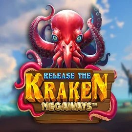 Release the Kraken Megaways logo by Pragmatic Play SlotsPalace Casino