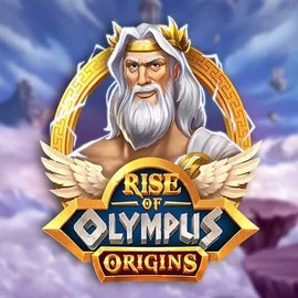 Rise of Olympus Origins slot logo by Play’n GO at SlotsPalace Casino