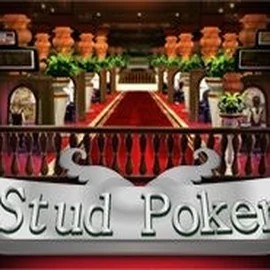 Stud Poker 3D online game logo by iSoftBet on slotspalaces.com