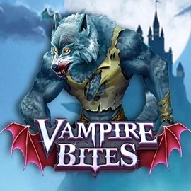Vampire Bites game by Amusnet Interactive – logo hosted on SlotsPalace Casino