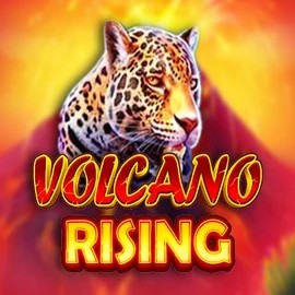 Volcano Rising by RubyPlay, showcased at slotspalaces.com – game logo