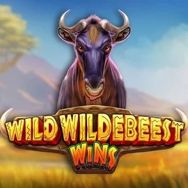 Wild Wildebeest Wins by Pragmatic Play, showcased at slotspalaces.com – game logo