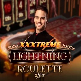 XXXtreme Lightning Roulette slot visual from Evolution available on slotspalaces.com
